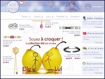 1001-Bijoux.fr - bijoux en argent, acier et plaqu� or