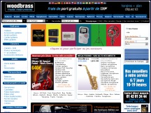 Aperu du site Woodbrass - instruments et accessoires de musique