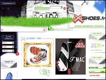 Aper�u du site X-Shoes - chaussures et bagagerie sport