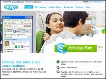 Skype - syst�me gratuit de t�l�phonie VoIP, appels gratuits et illimit�s
