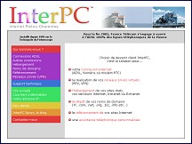 Aperu du site InterPC - Internet Poitou-Charentes