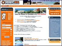 Aperu du site Sardaigne Villas - locations vacances en Sardaigne