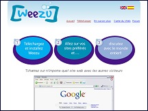 Weezu - permet le chat gratuit entre tous les visiteurs du m�me site