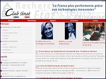 Club S�nat - espace de r�flexion politique pour la France