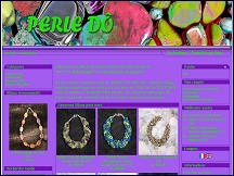 Aperçu du site Atelier Perle Dô - bijoux en pierres véritables