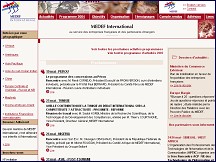Aperçu du site MEDEF International