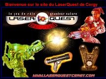 Aperu du site Laser Quest de Cergy