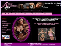 Ana�s Tentation - lingerie f�minine et sous-v�tements homme