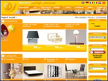 Aperu du site Meubles Design Discount - meubles au prix discount