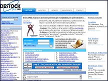 Destock Plus - petites annonces d�stockage, grossistes, liquidation
