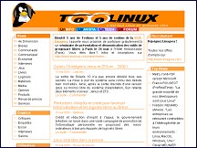 Aperu du site Toolinux