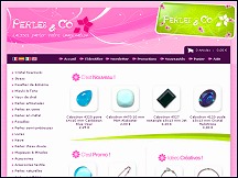 Aperçu du site Perles&Co - la boutique des perles