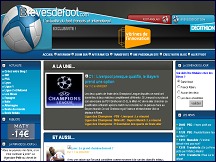 Aperu du site Brves de Foot - actualits football, transferts, rsultats de matchs