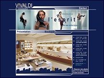 Aperu du site Vivaldi - chaussures homme & femme