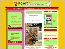 Aperu du site Sans Laisse - magazine consacr  l'ducation et aux sports canins
