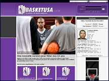 Aperu du site Basket USA - actualits du basket mondial