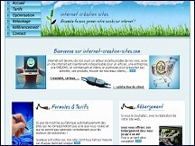 Aperçu du site Création sites internet, optimisation, référencement, relookage