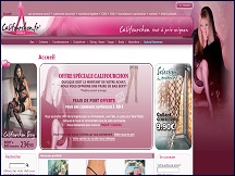 Aper�u du site Califourchon - lingerie f�minine, charme et s�duction