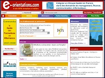 E-orientations - enseignement sup�rieur, les m�tiers, les �coles