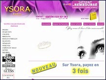 Ysora - bijouterie en ligne, bijoux or et argent
