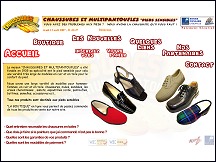 Sp�cialiste de chaussures et pantoufles pieds sensibles