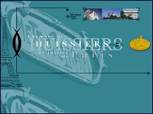 Aperçu du site Chambre des Huissiers de Justice de Paris