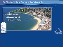 Aperçu du site Saint Jean de Luz, office de tourisme de la ville