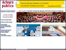 Acteurs Publics - mensuel de la vie publique