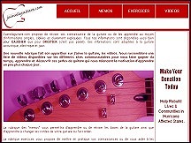Aper�u du site Jaimelaguitare.com - guitare pour le d�butant ou joueur confirm�