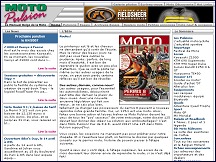 Aperu du site Moto Pulsion - mensuel belge de la moto