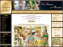 Aperçu du site Lesfemmesdabord.com - vente de lingerie féminine