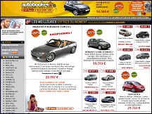 Aperu du site Autobooker - achat voiture neuve en ligne, mandataire automobile