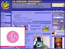 Aperu du site La Banane Magique