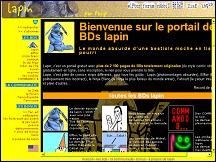 Aper�u du site Le Comic Strip Lapin