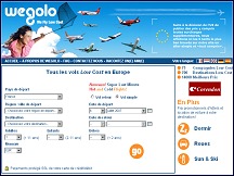 Wegolo - r�servation en ligne de tous les vols lowcost en Europe
