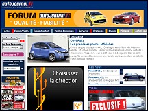 Aperu du site Auto Journal - revue automobile franaise