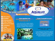 Aperu du site Aqualud - parc d'attraction aquatique au Touquet Paris-Plage