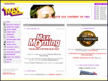 Aperu du site Max - animateur radio et tl
