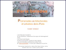 Aperçu du site Paris balades