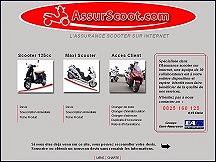 Aperu du site Assur Scoot - assurance scooter