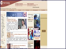 Aperu du site eMarrakech, cybermagazine sur Marrakech