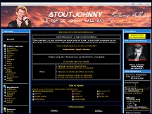 Aperu du site Atout Johnny - le site de fans de Johnny Hallyday
