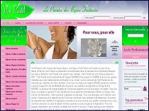 Aperu du site Vert Pastel - vente de bijoux fantaisie  petits prix