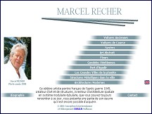Aperu du site Marcel Recher