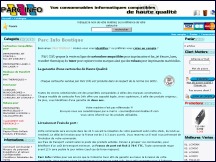 Aperu du site Consommables-fr.com - cartouches compatibles pour imprimante ou fax