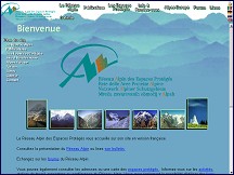 Aperçu du site Réseau Alpin des Espaces Protégés