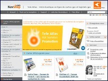 NavShop - cartes GPS et logiciels GPS de Tele Atlas