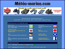 Aper�u du site M�t�o Marine - pr�visions gratuites de la m�t�o marine � 10 jours