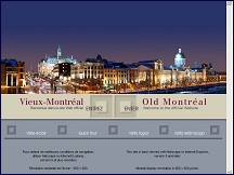 Aperu du site Vieux-Montral : site officiel