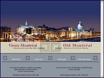 Aperçu du site Vieux-Montréal : site officiel